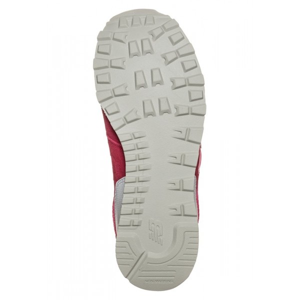 Kinder New Balance KL574-C0P-M - Laufschuhe Low - Hot Hochrot/Himbeerrot/Weiß