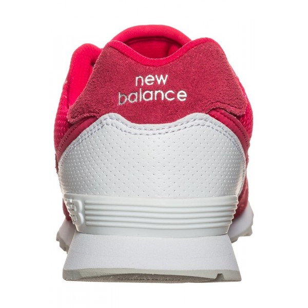 Kinder New Balance KL574-C0P-M - Laufschuhe Low - Hot Hochrot/Himbeerrot/Weiß