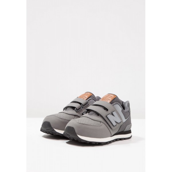 Kinder New Balance Schuhe Low - Dunkelgrau/Metall Grau/Cool Grau
