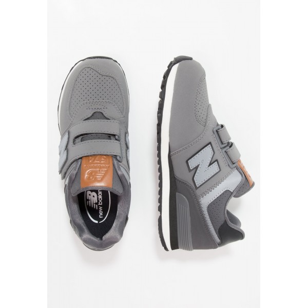 Kinder New Balance Schuhe Low - Dunkelgrau/Metall Grau/Cool Grau