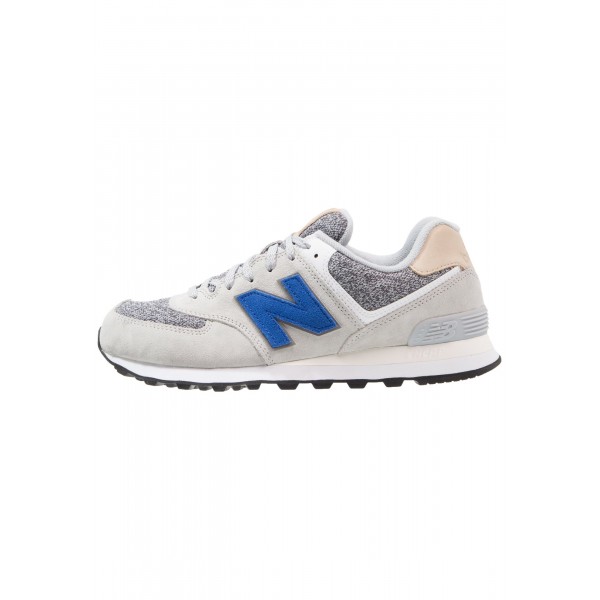 Damen / Herren New Balance ML574 - Fitnessschuhe Low - Cool Grau/Schwarz/Beige/Königsblau/Royal