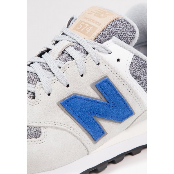 Damen / Herren New Balance ML574 - Fitnessschuhe Low - Cool Grau/Schwarz/Beige/Königsblau/Royal