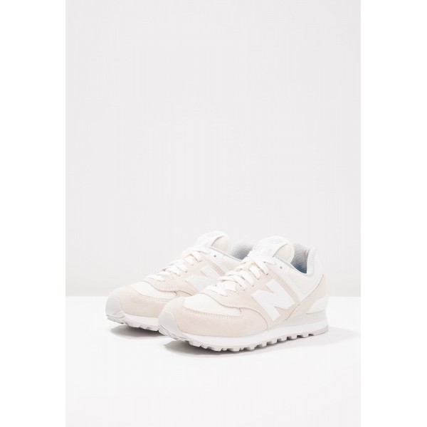 Damen / Herren New Balance ML574 - Schuhe Low - Cremeweiß/Floral Weiß