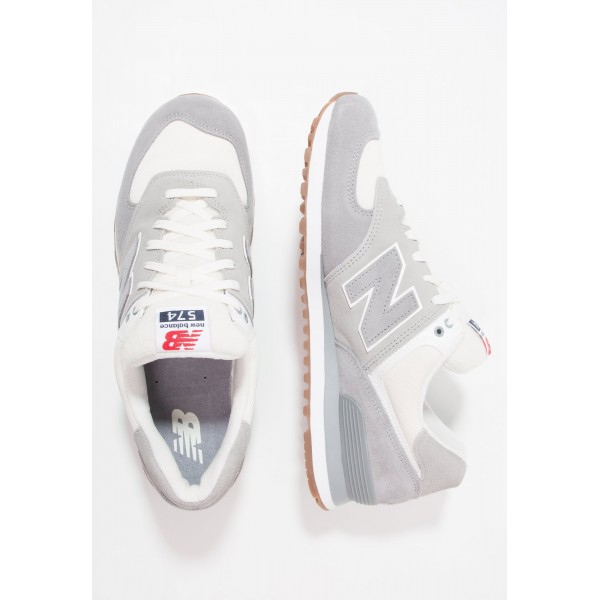 Damen / Herren New Balance ML574RSA - Trainingsschuhe Low - Hell Wolf Grau/Hellbeige/Weiß