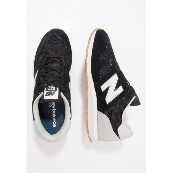 Damen / Herren New Balance U520 - Schuhe Low - Schwarz/Hellgrau/Weiß
