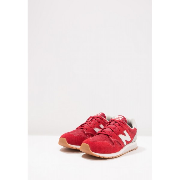 Damen / Herren New Balance U520 - Schuhe Low - Rot/Hellgrau/Weiß