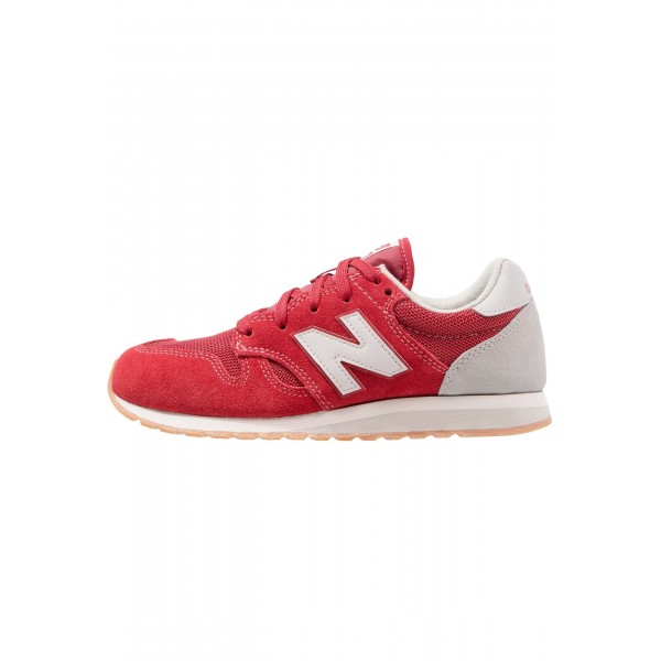 Damen / Herren New Balance U520 - Schuhe Low - Rot/Hellgrau/Weiß