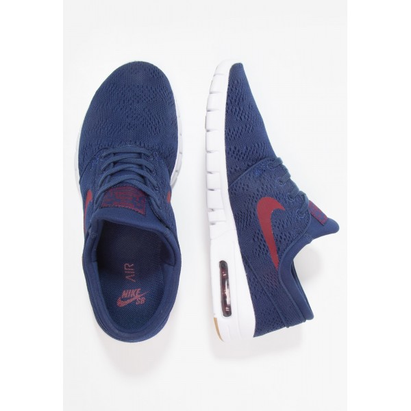 Damen / Herren Nike SB STEFAN JANOSKI MAX - Sportschuhe Low - Dunkelmarine/Binär Blau/Feuerrot/Fire Brick/Hellbraun