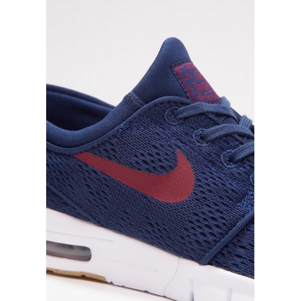 Damen / Herren Nike SB STEFAN JANOSKI MAX - Sportschuhe Low - Dunkelmarine/Binär Blau/Feuerrot/Fire Brick/Hellbraun