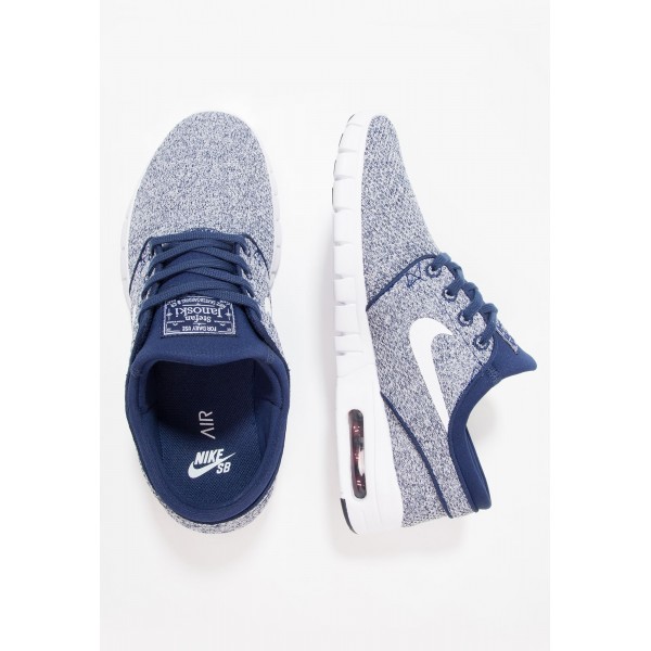 Damen / Herren Nike SB STEFAN JANOSKI MAX - Schuhe Low - Nacht Navy/Weiß/Firebrick Rot