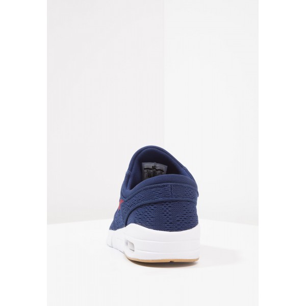 Damen / Herren Nike SB STEFAN JANOSKI MAX - Sportschuhe Low - Dunkelmarine/Binär Blau/Feuerrot/Fire Brick/Hellbraun