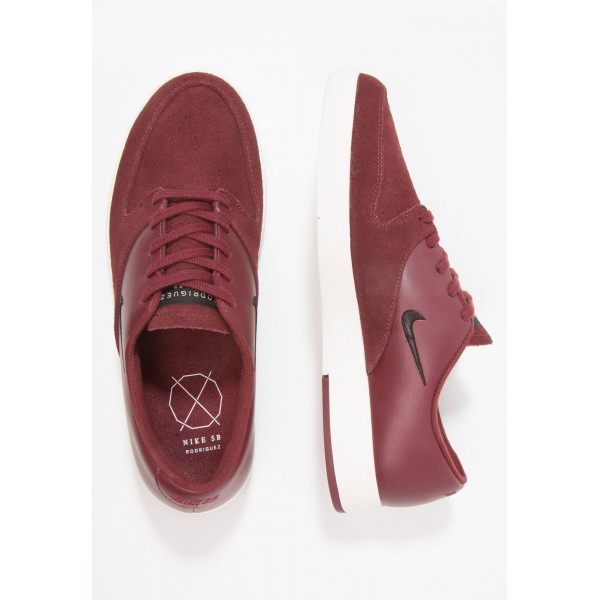 Damen / Herren Nike SB ZOOM P-ROD X - Schuhe Low - Dunkel Weinrot/Feuerrot/Fire Brick/Schwarz