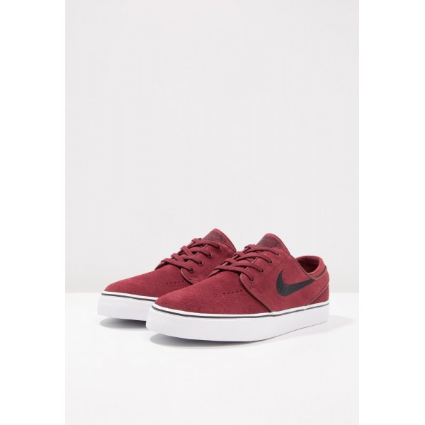 Damen / Herren Nike SB ZOOM STEFAN JANOSKI - Sportschuhe Low - Dunkel Feuerrot/Fire Brick Rot/Schwarz