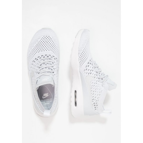 Damen / Herren Nike Footwear Für Sport AIR MAX THEA ULTRA FLYKNIT - Schuhe Low - Platinum Weiß
