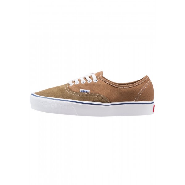 Damen / Herren Vans AUTHENTIC LITE - Fitnessschuhe Low - Camel Braun/Weiß