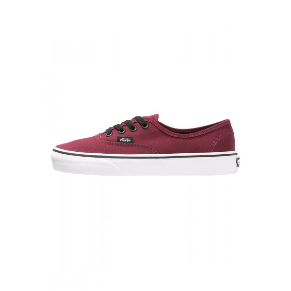 Damen / Herren Vans AUTHENTIC - Trainingsschuhe Low - Jujube Rot/Schwarz