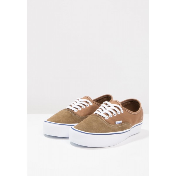Damen / Herren Vans AUTHENTIC LITE - Fitnessschuhe Low - Camel Braun/Weiß