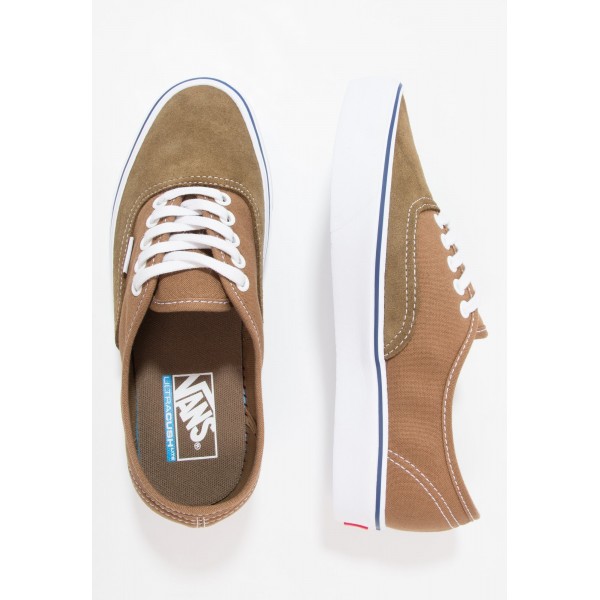 Damen / Herren Vans AUTHENTIC LITE - Fitnessschuhe Low - Camel Braun/Weiß