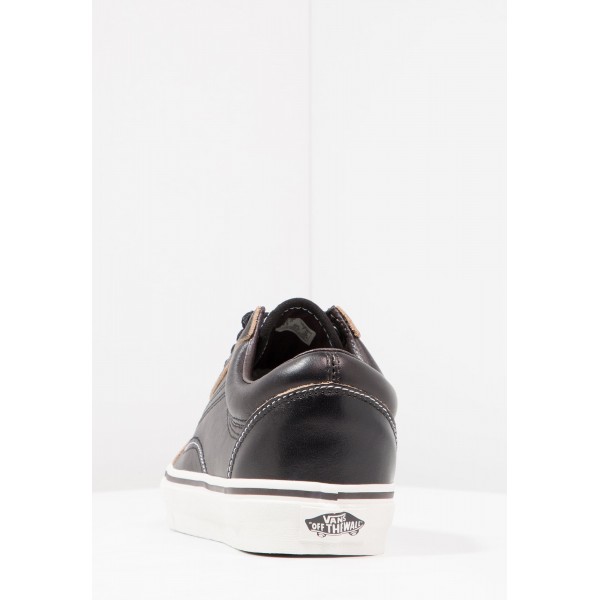 Damen / Herren Vans OLD SKOOL - Trainingsschuhe Low - Obsidian Schwarz/Marshmallow