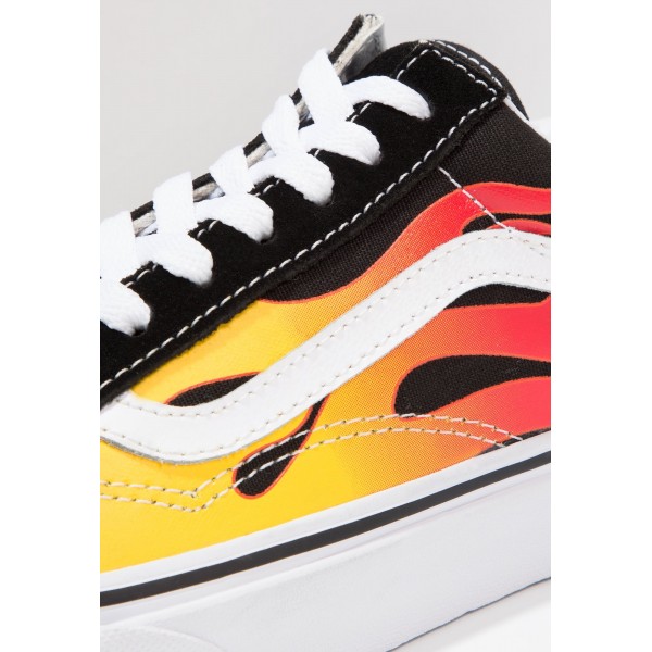 Damen / Herren Vans OLD SKOOL - Trainingsschuhe Low - Schwarz/True Weiß/Multicolor