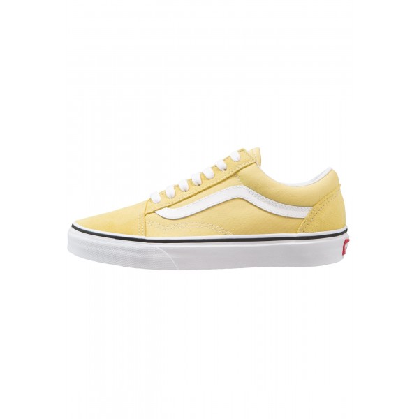 Damen / Herren Vans OLD SKOOL - Schuhe Low - Dusky Citron/Gelb/True Weiß