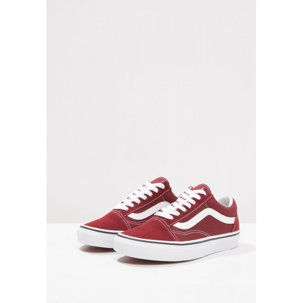Damen / Herren Vans OLD SKOOL - Trainingsschuhe Low - Madder Braun/True Weiß
