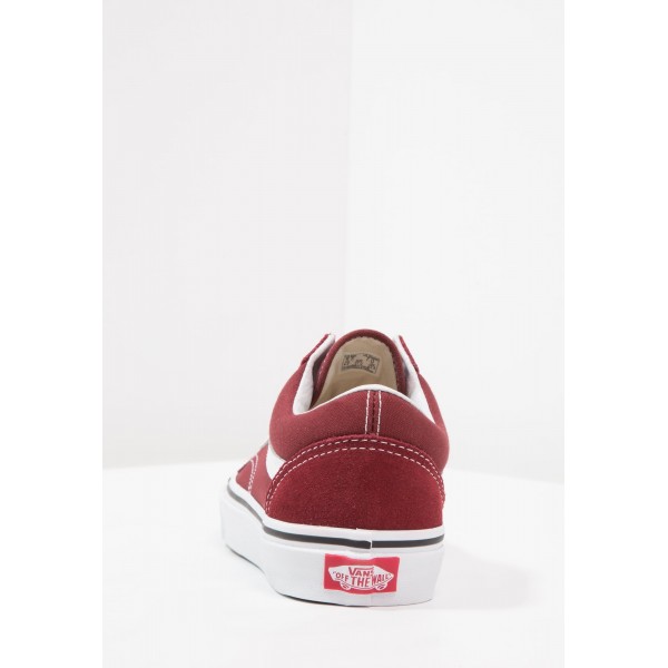 Damen / Herren Vans OLD SKOOL - Trainingsschuhe Low - Madder Braun/True Weiß