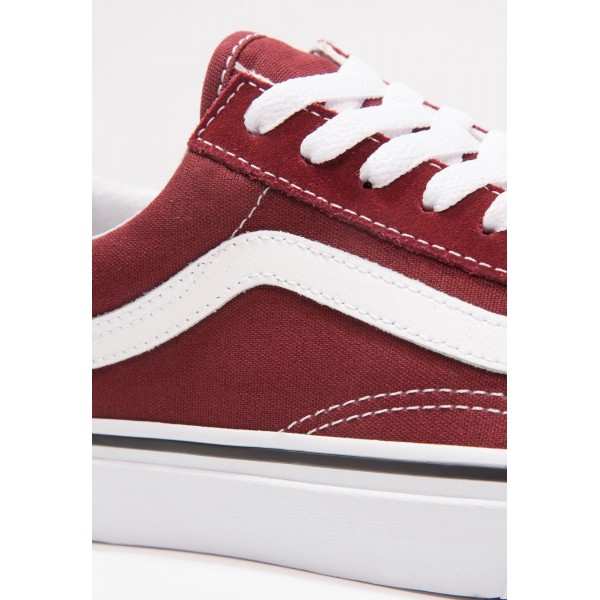 Damen / Herren Vans OLD SKOOL - Trainingsschuhe Low - Madder Braun/True Weiß