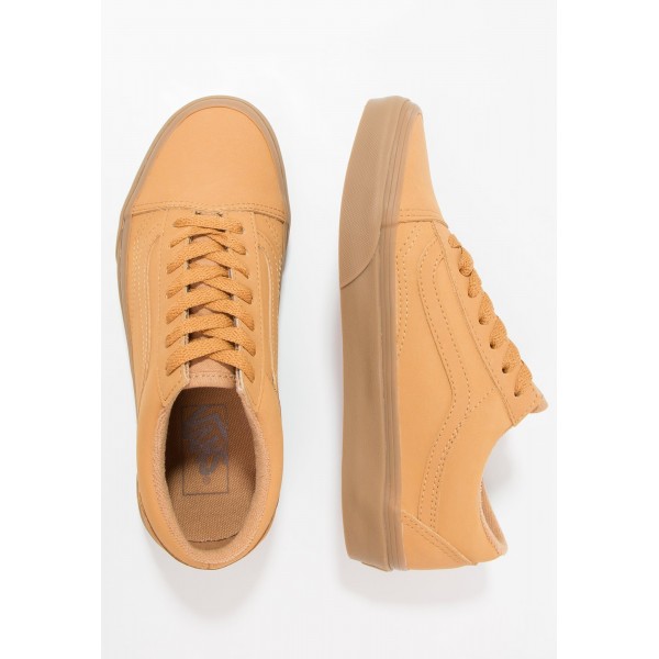 Damen / Herren Vans OLD SKOOL - Schuhe Low - Tan/Camel Braun