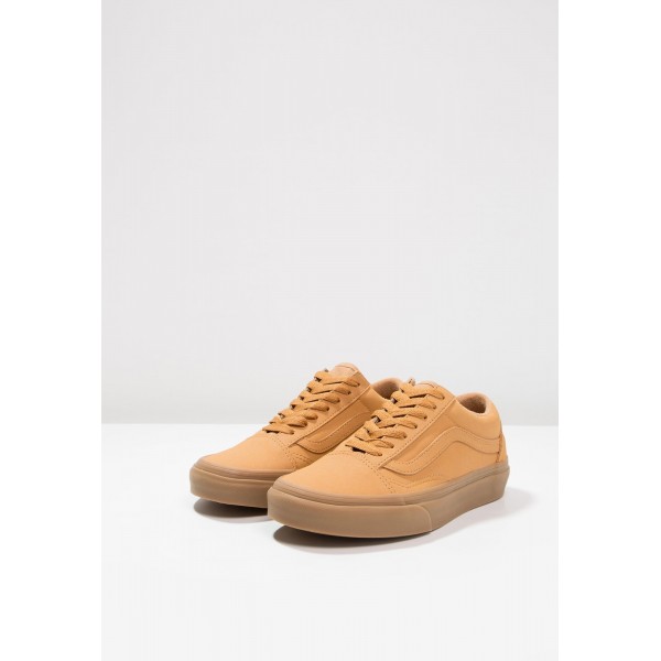 Damen / Herren Vans OLD SKOOL - Schuhe Low - Tan/Camel Braun