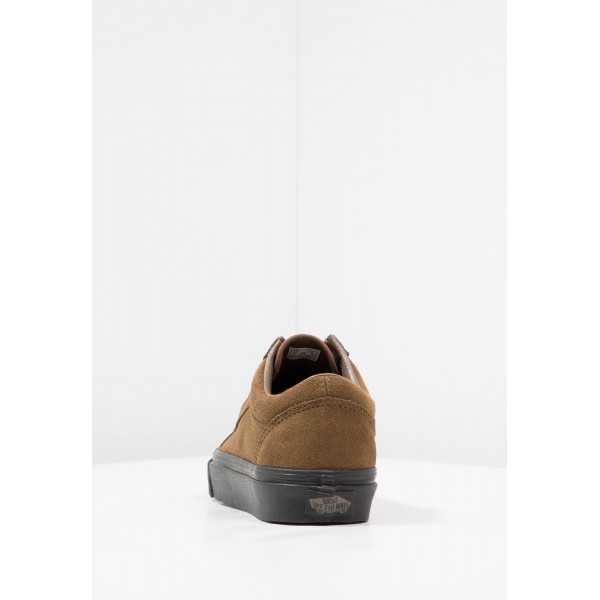 Damen / Herren Vans OLD SKOOL - Fitnessschuhe Low - Teak Braun/Schwarz