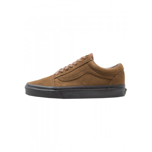 Damen / Herren Vans OLD SKOOL - Fitnessschuhe Low - Teak Braun/Schwarz