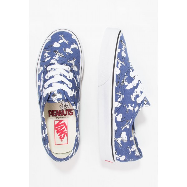 Damen / Herren Vans PEANUTS UA AUTHENTIC - Fitnessschuhe Low - Mitternachtsblau/Weiß