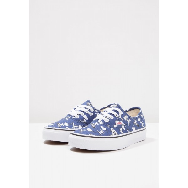 Damen / Herren Vans PEANUTS UA AUTHENTIC - Fitnessschuhe Low - Mitternachtsblau/Weiß