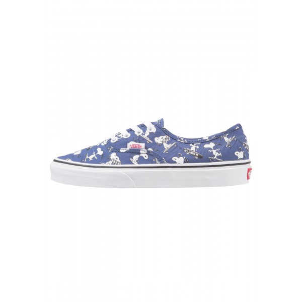 Damen / Herren Vans PEANUTS UA AUTHENTIC - Fitnessschuhe Low - Mitternachtsblau/Weiß