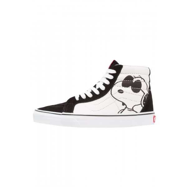 Damen / Herren Vans PEANUTS UA SK8-HI REISSUE Snoopy - Sneaker Hoch - Weiß/Schwarz