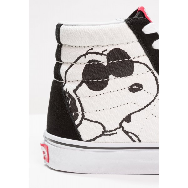 Damen / Herren Vans PEANUTS UA SK8-HI REISSUE Snoopy - Sneaker Hoch - Weiß/Schwarz