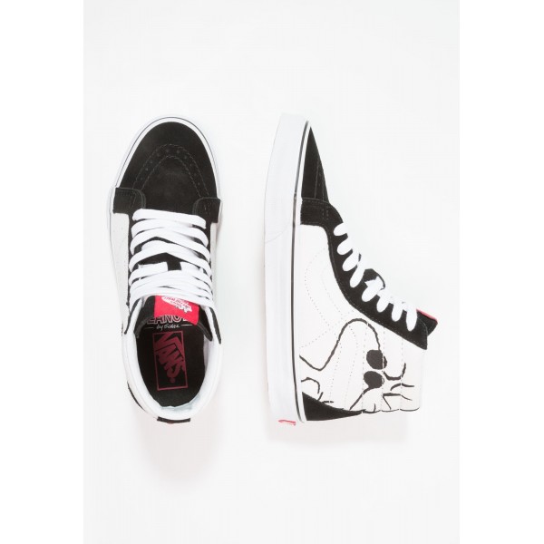 Damen / Herren Vans PEANUTS UA SK8-HI REISSUE Snoopy - Sneaker Hoch - Weiß/Schwarz