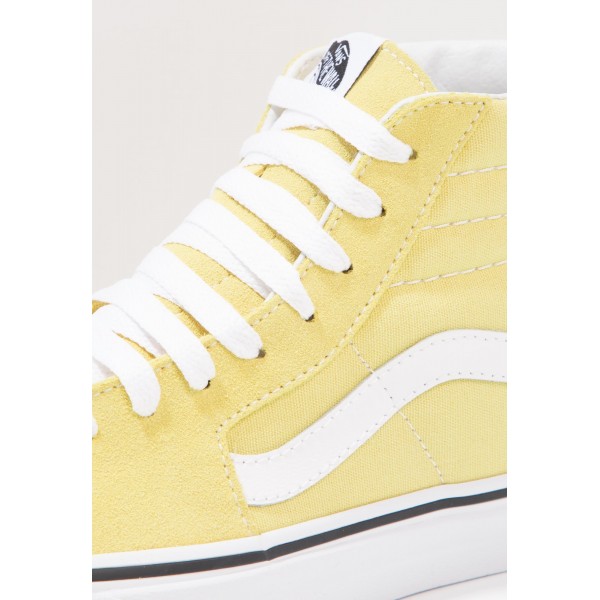 Damen / Herren Vans SK8 - Sportschuhe Hoch - Dusky Citron/Hellgelb/True Weiß