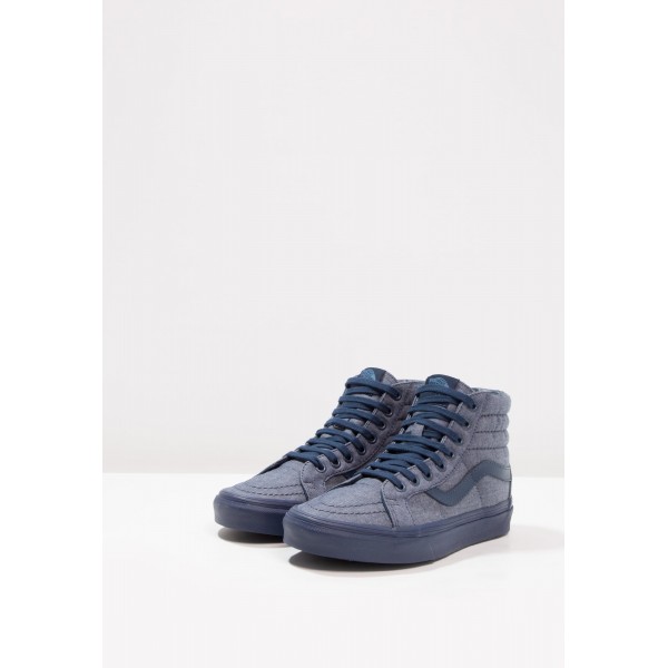 Damen / Herren Vans SK8 REISSUE - Trainingsschuhe Hoch - Dunkelgrau/Dunkelblau