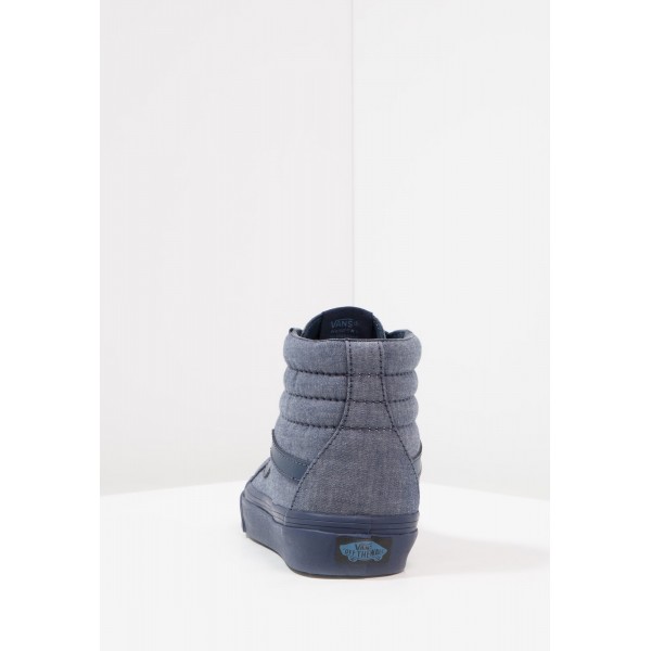Damen / Herren Vans SK8 REISSUE - Trainingsschuhe Hoch - Dunkelgrau/Dunkelblau