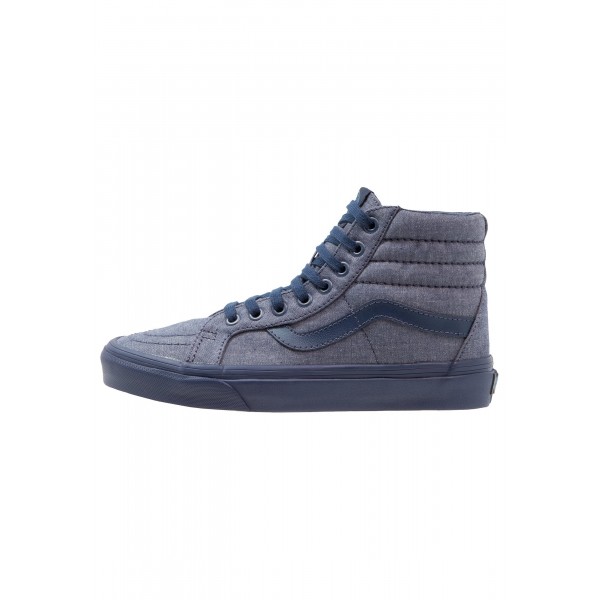 Damen / Herren Vans SK8 REISSUE - Trainingsschuhe Hoch - Dunkelgrau/Dunkelblau