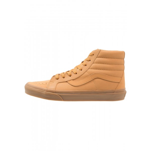 Damen / Herren Vans SK8 REISSUE - Freizeitschuhe Hoch - Tan Braun/Camel Braun