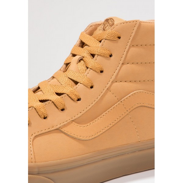 Damen / Herren Vans SK8 REISSUE - Freizeitschuhe Hoch - Tan Braun/Camel Braun
