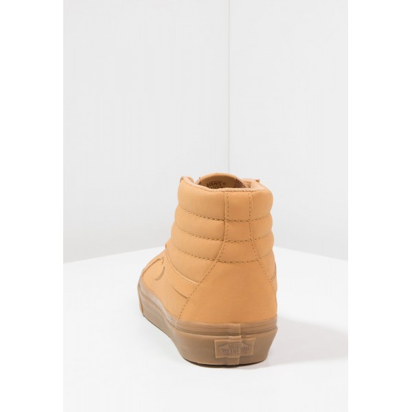 Damen / Herren Vans SK8 REISSUE - Freizeitschuhe Hoch - Tan Braun/Camel Braun