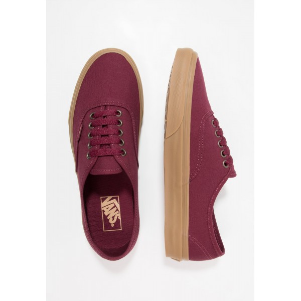 Damen / Herren Vans UA AUTHENTIC - Fitnessschuhe Low - Jujube Rot