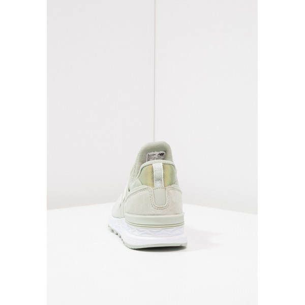 Frauen New Balance WS574 Schuhe für den Sport - Silver mint/hellgrün/Weiß