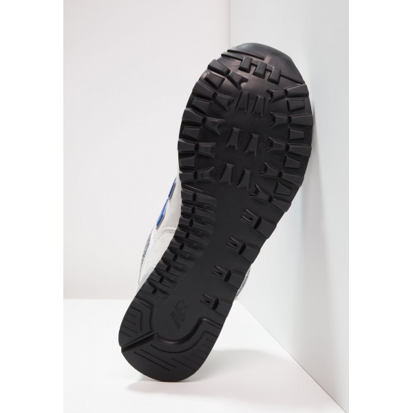 Fashion New Balance ML574 Sportschuhe Low für Frauen - Hellgrau/Wolf grau/Königsblau/Weiß