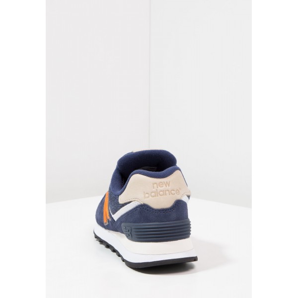 New Balance ML 574 damen Sneaker Low - Tiefes Marineblau/dunkelgelb/Weiß/Schwarz