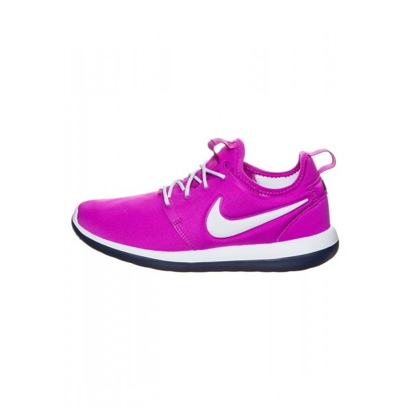 Damen Nike Footwear Für Sport ROSHE TWO - Trainingsschuhe Low - Hyper Violet/Fuchsia Rosa/Weiß